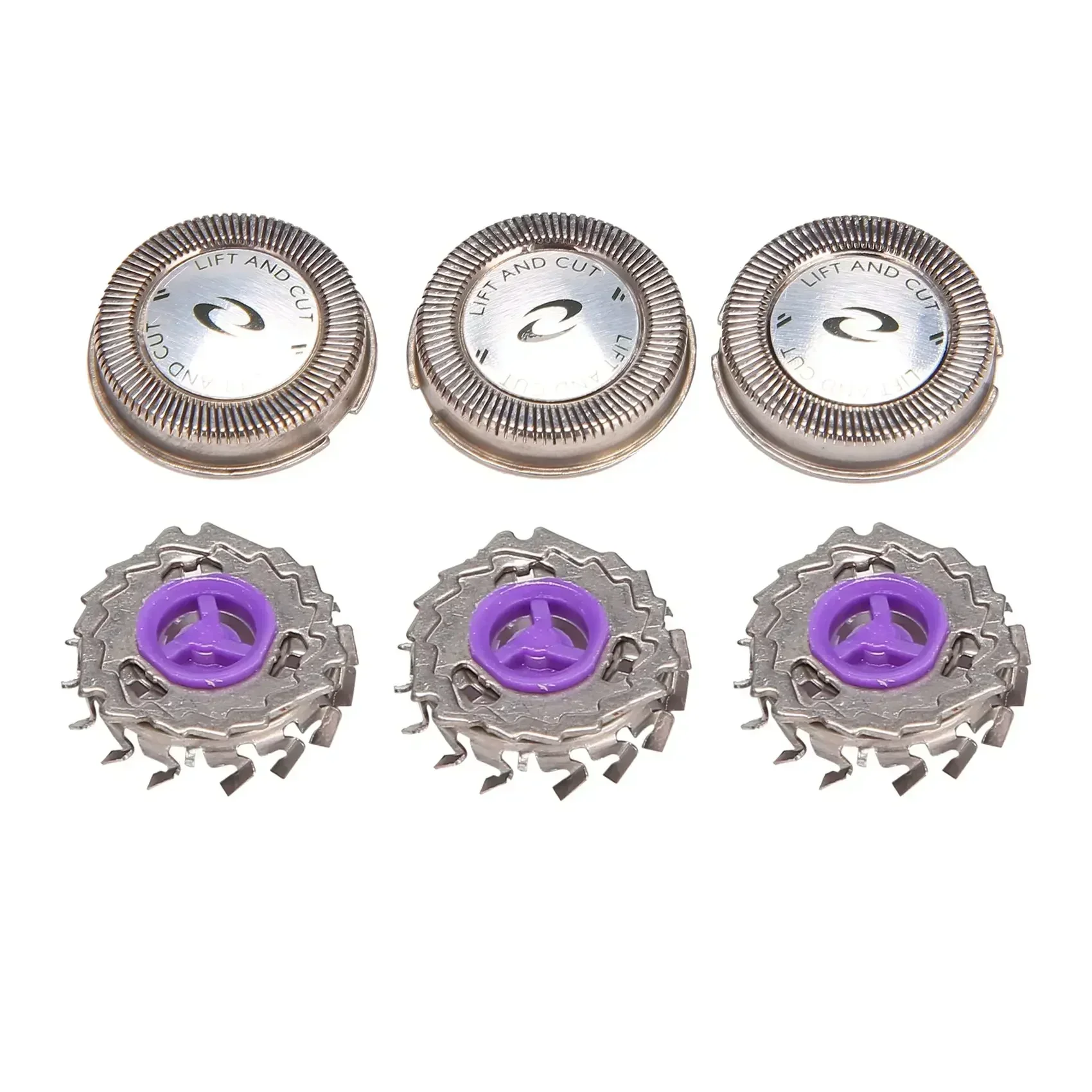 3 Pçs/lote Nova Cabeça de Barbeador de Substituição para Philips Norelco HQ HS HP Série HQ3 HQ4 HQ56 HQ55 HQ300 HQ6 HQ916 Navalha