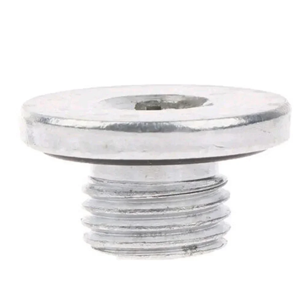 Long Lasting Performance x 1 5 Oil Drain Plug Sump for Opel Silver Tone Aluminium Alloy OE Number 90502556