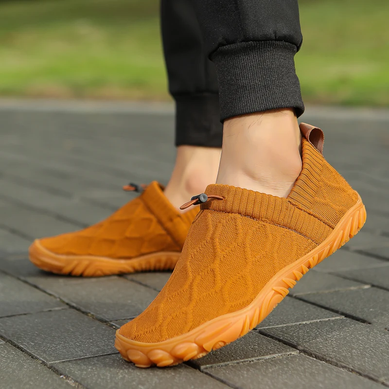 

Men's Shoes Comfortable Men Sneakers Wide Barefoot Shoes Outdoor Soft Walking Shoe Men's Hiking Shoes Men Trekking Sneakers