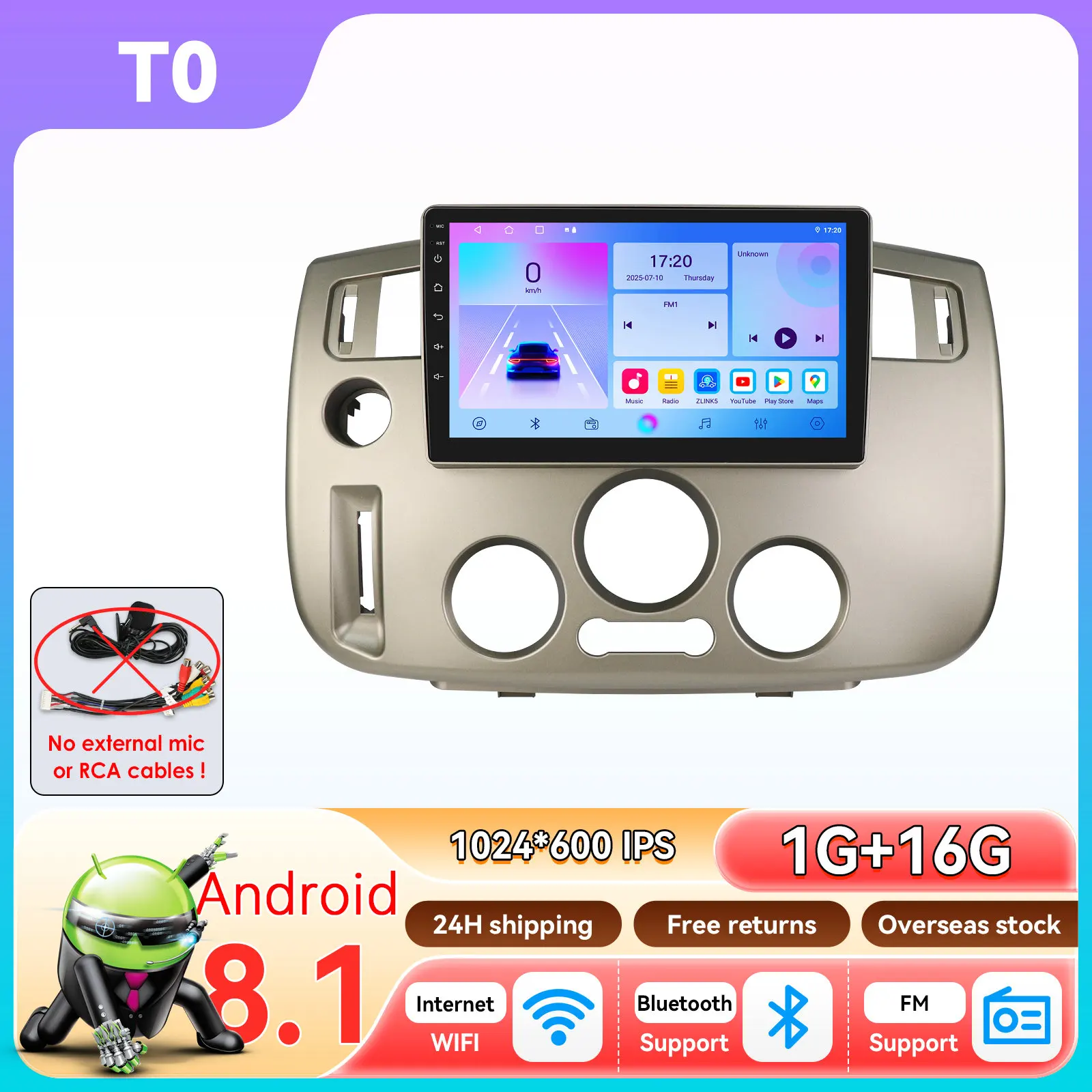 OSSURET AI Android 14 Autoradio Voor Renault Scenic Il 2004-2009 Intelligent Systeem Carplay auto Multimedia Video Player GPS 4G 6115
