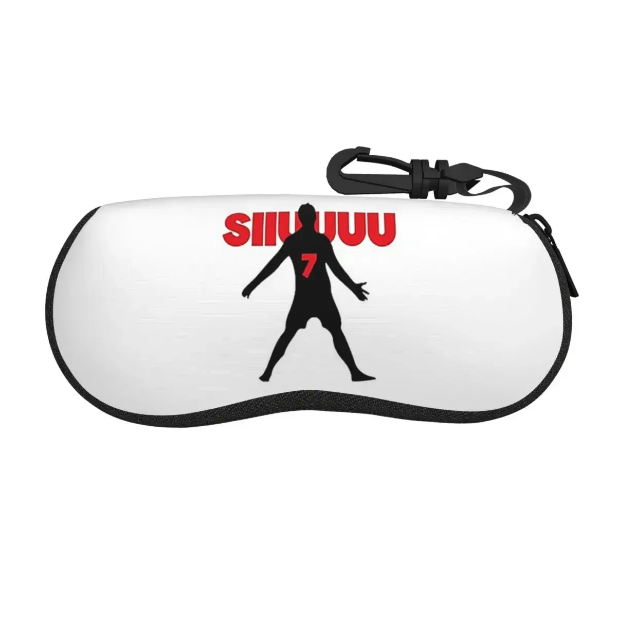 

Siuuu CR7, Криштиану Роналду, забавный чехол для очков, защитная коробка для солнцезащитных очков, женская и мужская мягкая сумка для очков