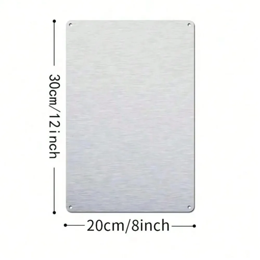 AluWeatherproof No Trespassing Sinal 8x12 Polegadas Aviso de caça de metal ao ar livre