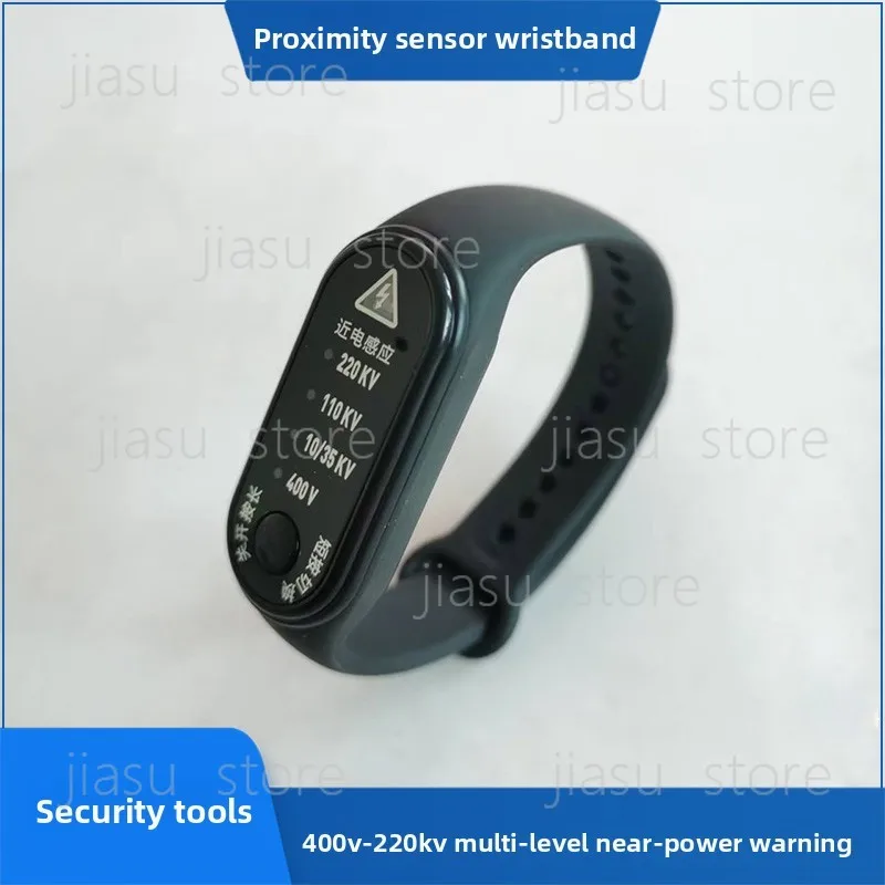 Wrist Type Near Voltage Induction Alarm 400V‑220KV Multi-range Electrician Safety Detector Bracelet