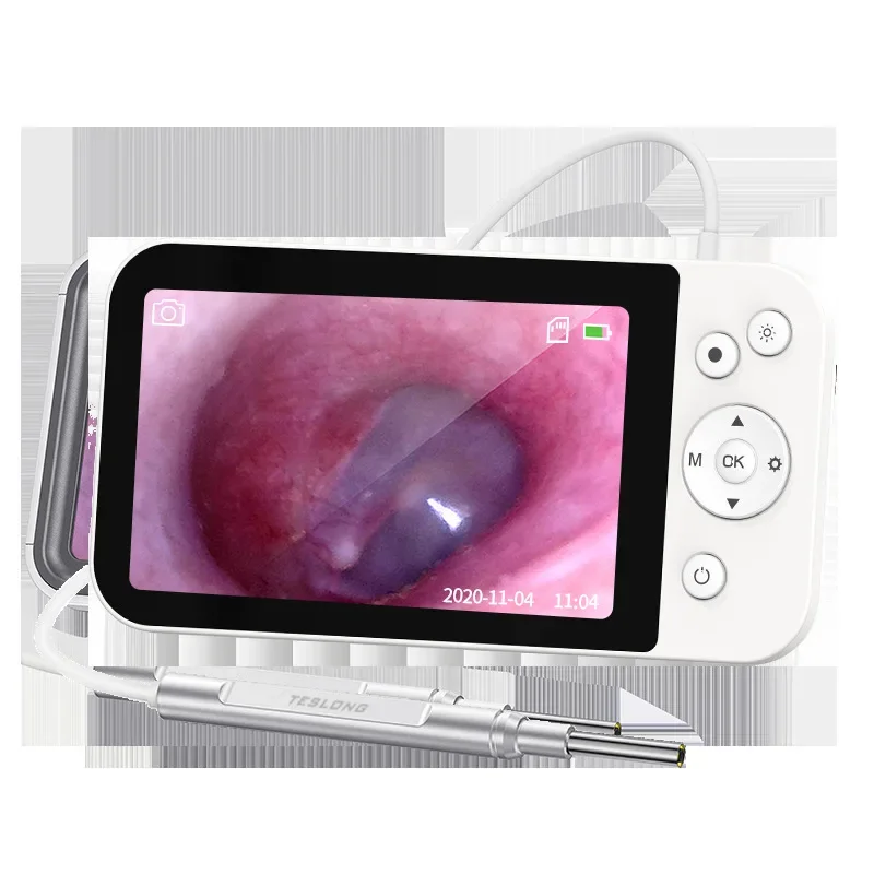 

High definition visual ear scoop ear picker, canal endoscope set scoop