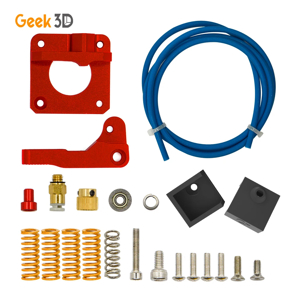 

Bowden Tube Upgraded Ender 3 Extruder Long-Distance Remote Metal+MK8 Silicone Sleeve Cover J-head 3D Printer Parts