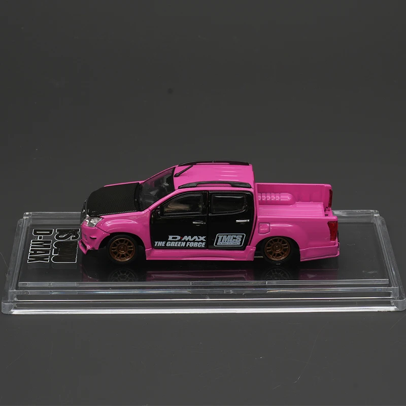 Bmc exposição limitada 1:64 D-MAX 2018 captador malásia diecast diorama modelo de carro coleção brinquedos