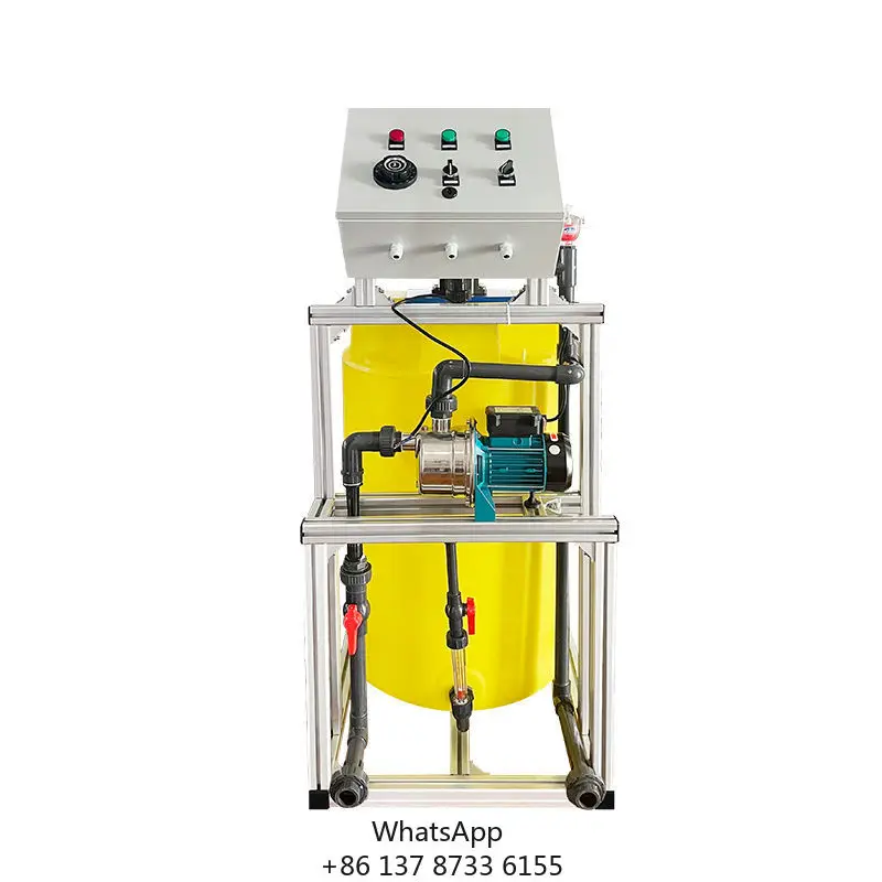 Water-Saving Drip Irrigation Fertigation System | Single Channel Water Fertilizer Integrated Equipment For Orchards