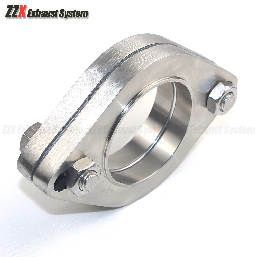Car accessories Welded flange for exhaust pipe Stainless steel High strength heat and corrosion resistance Two hole flange kit