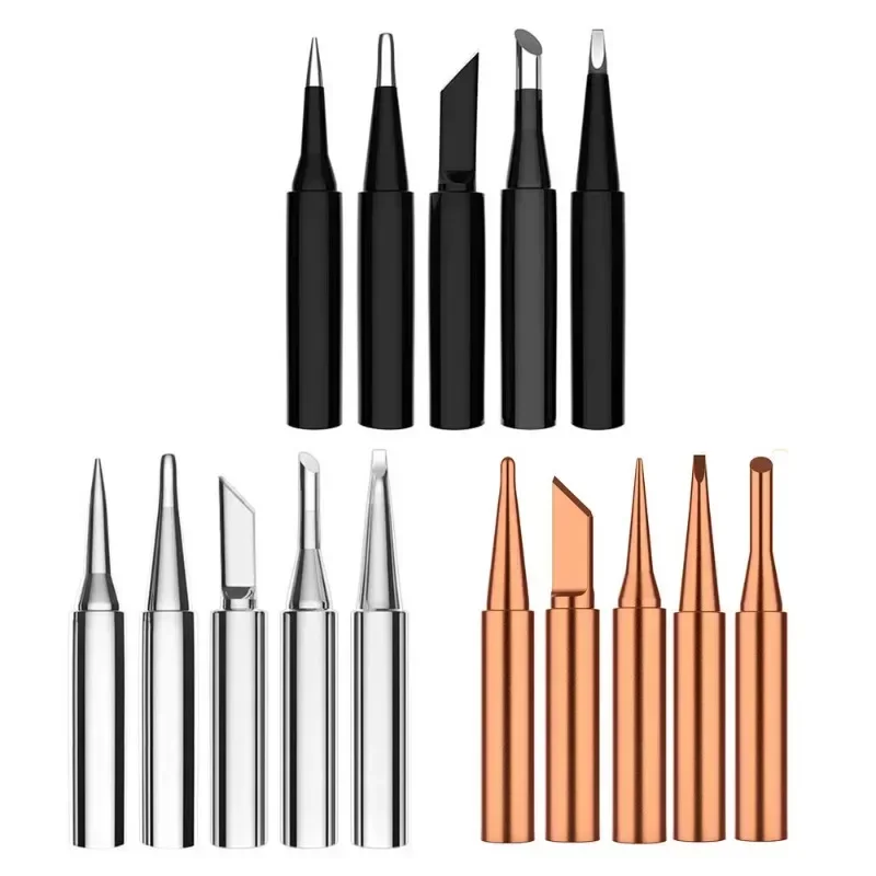 Soldering Iron Head Bit for Welding Accessories, Welding Tool, Lead-Free, 900m-T-I, 900M-T-B, 1Set