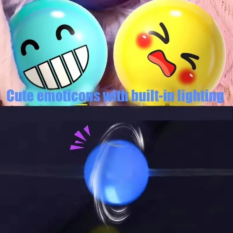 The spinning whistle ball party, the glowing toy party, I like the flywheel puzzle, hand-eye coordination and ball pulling fun