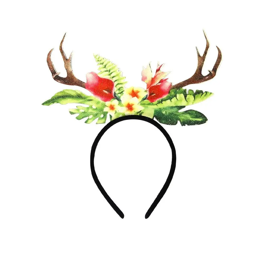 Diadema de fiesta hawaiana de piña, diadema de árbol de coco, accesorios de fiesta, diadema de flamenco, sombreros divertidos, accesorios de fiesta