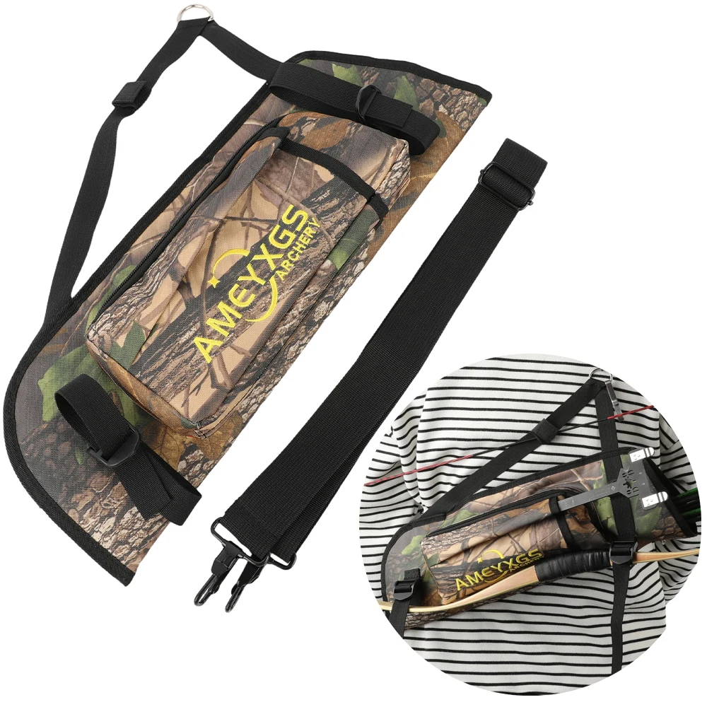 

Lightweight Portable Oxford Fabric Traditional Archery Quiver for Recurve Bow Outdoor Shooting Hunting Target Practice Daily Use
