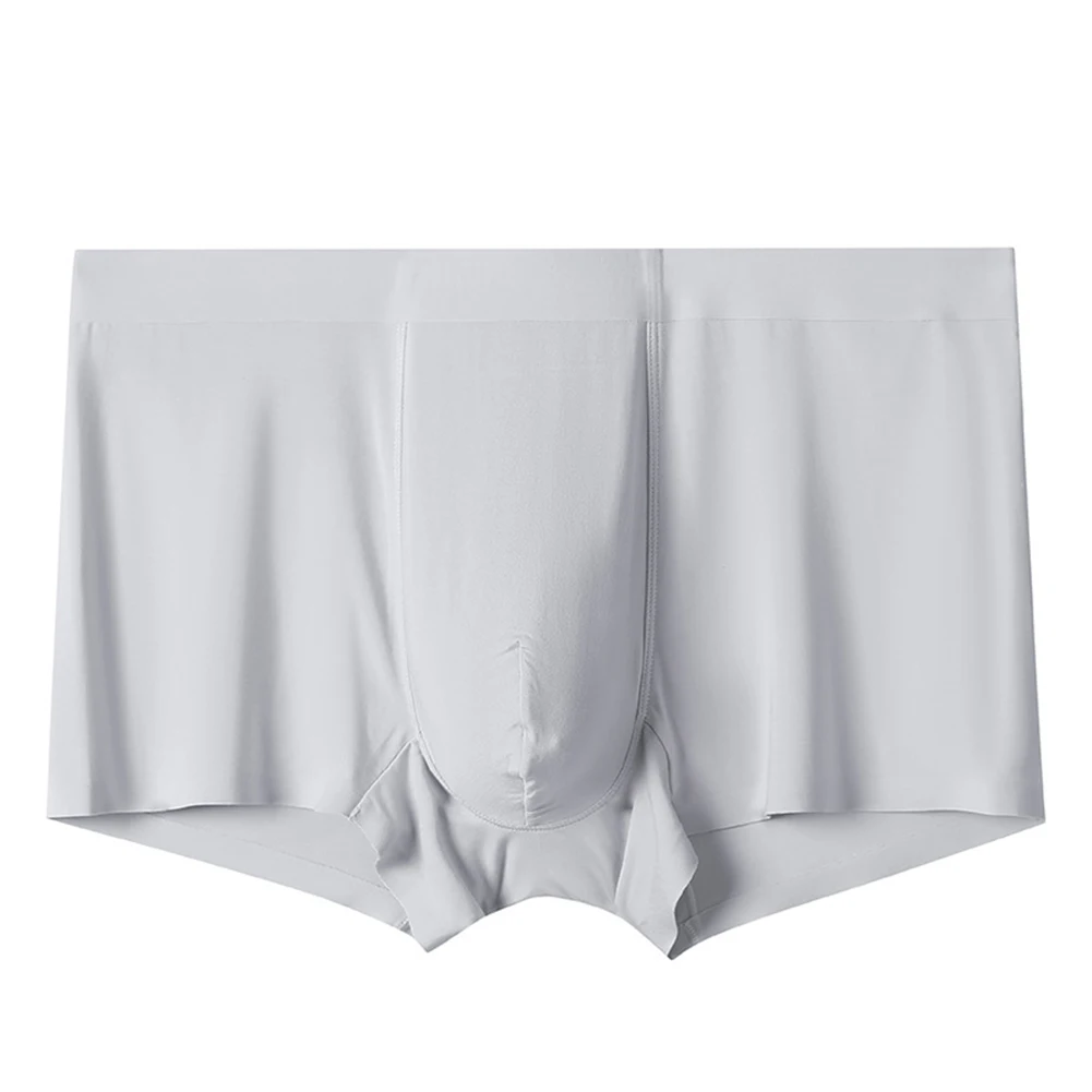 

Men's Boxer Briefs Underwear Solid Color Breathable Fabric with Pouch Support Underpants Trunks for Active Wear