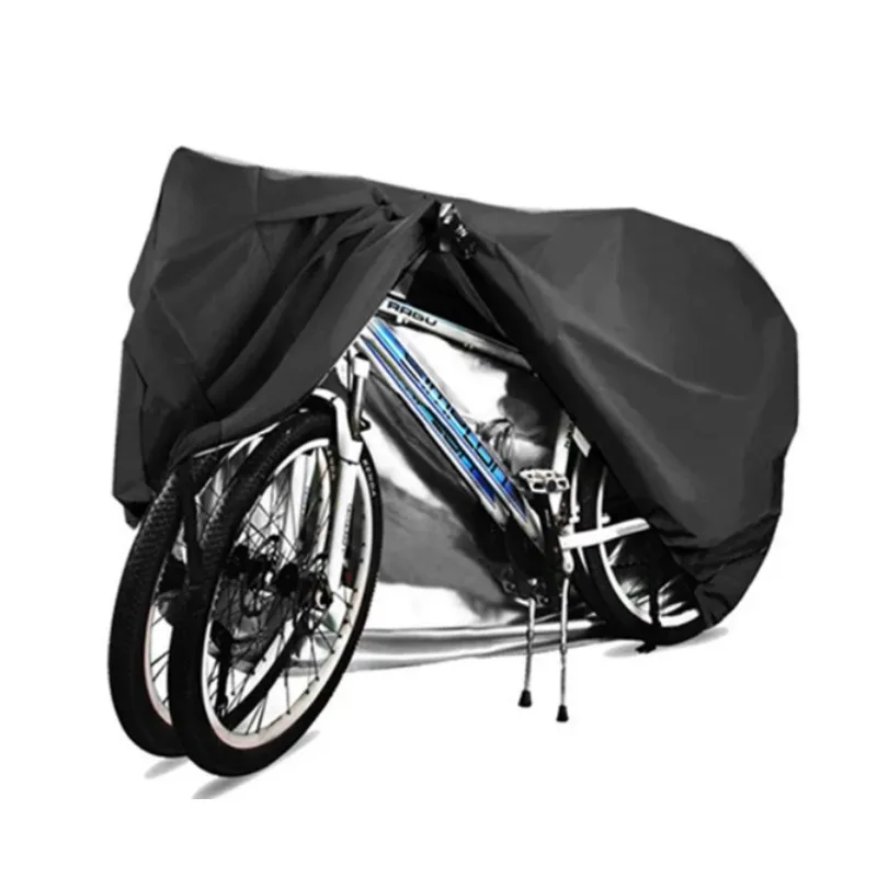 Waterproof Sunproof Dustproof Bike Cover Anti‑Theft Protector for Adult Kids Bicycle Parent‑Child Tricycle