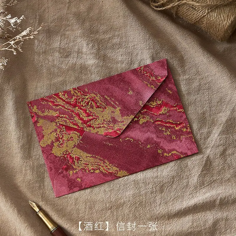 30pcs/lot 16.2x11.2cm Envelope High-grade Retro Emboss Envelopes for Wedding Invitations Stationery Packaging Business Letter