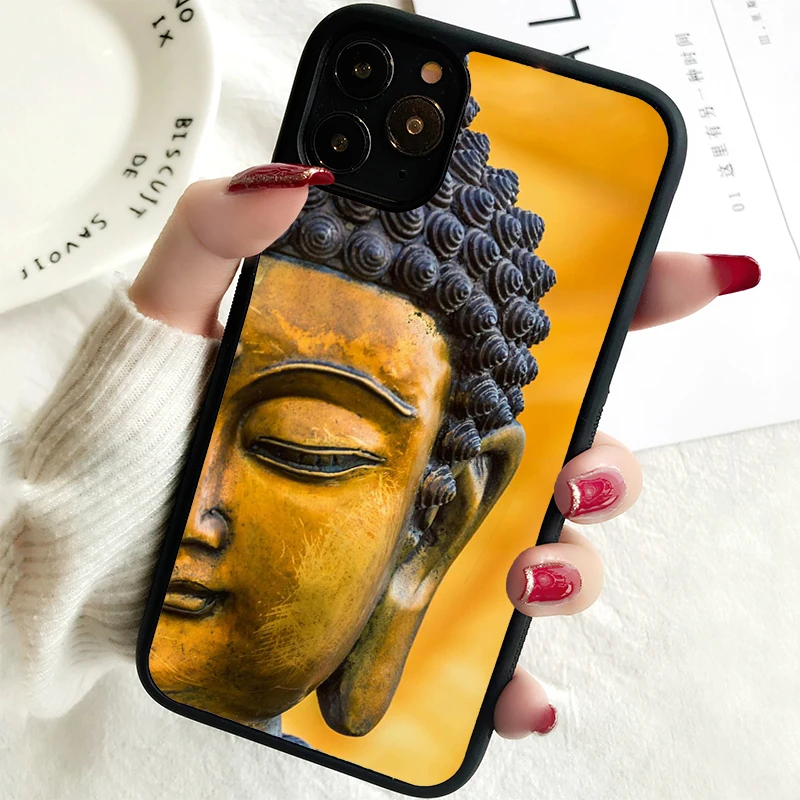 5 5S SE 2020 Phone Cover Case for iPhone 6 6S 7 8 PLUS X XS XR 11 12 13 MINI 14 PRO MAX Rubber Silicone Gautama Buddha Budha