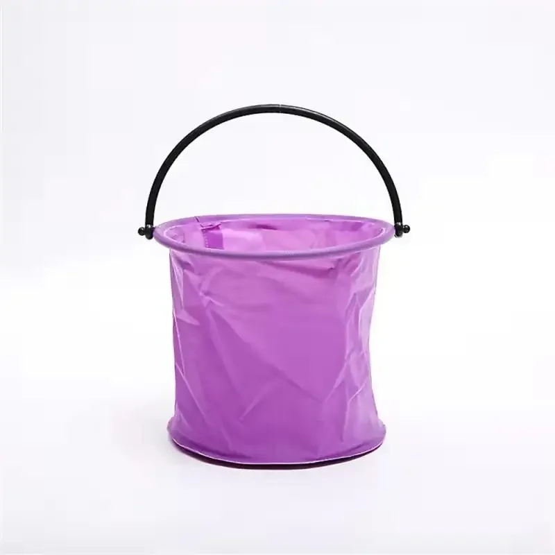 Retractable Bucket For Fishing Folding Collapsible Bucket Wash Outdoor Fishing Square Barrel Bathroom Kitchen Folding Bucket