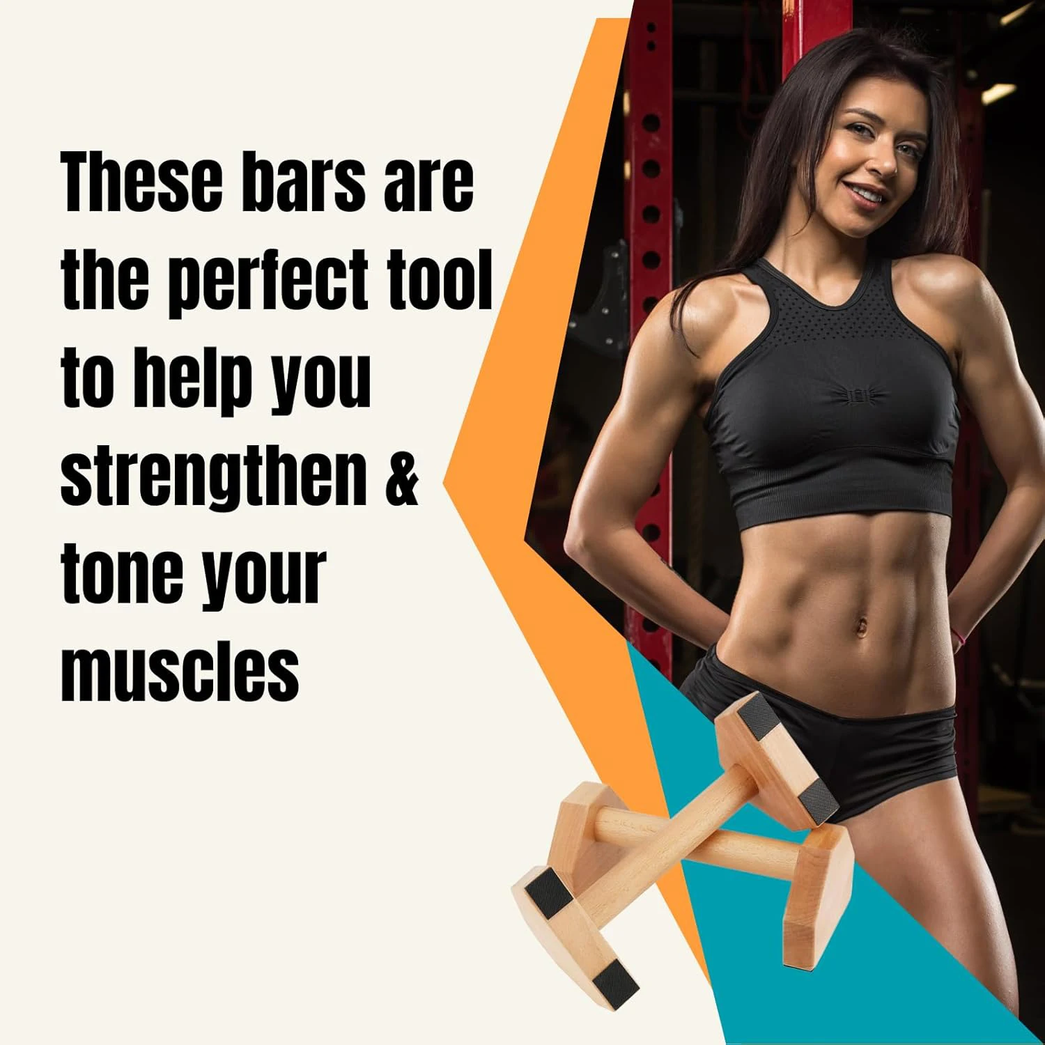 Push Up Stand Training Board Solid Wood Inverted Stand Auxiliary Chest Muscle Training Tool Dormitory Fitness Equipment gallery 4