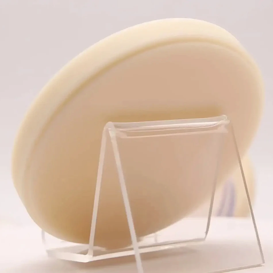 DENXY 1 Stück Dental PMMA-Scheibe A1 A2 A3 CAD/CAM Fräsharz-Scheibe Zahnarztmaterial für die Herstellung von temporären Brückenrestaurierungen – Detail 6