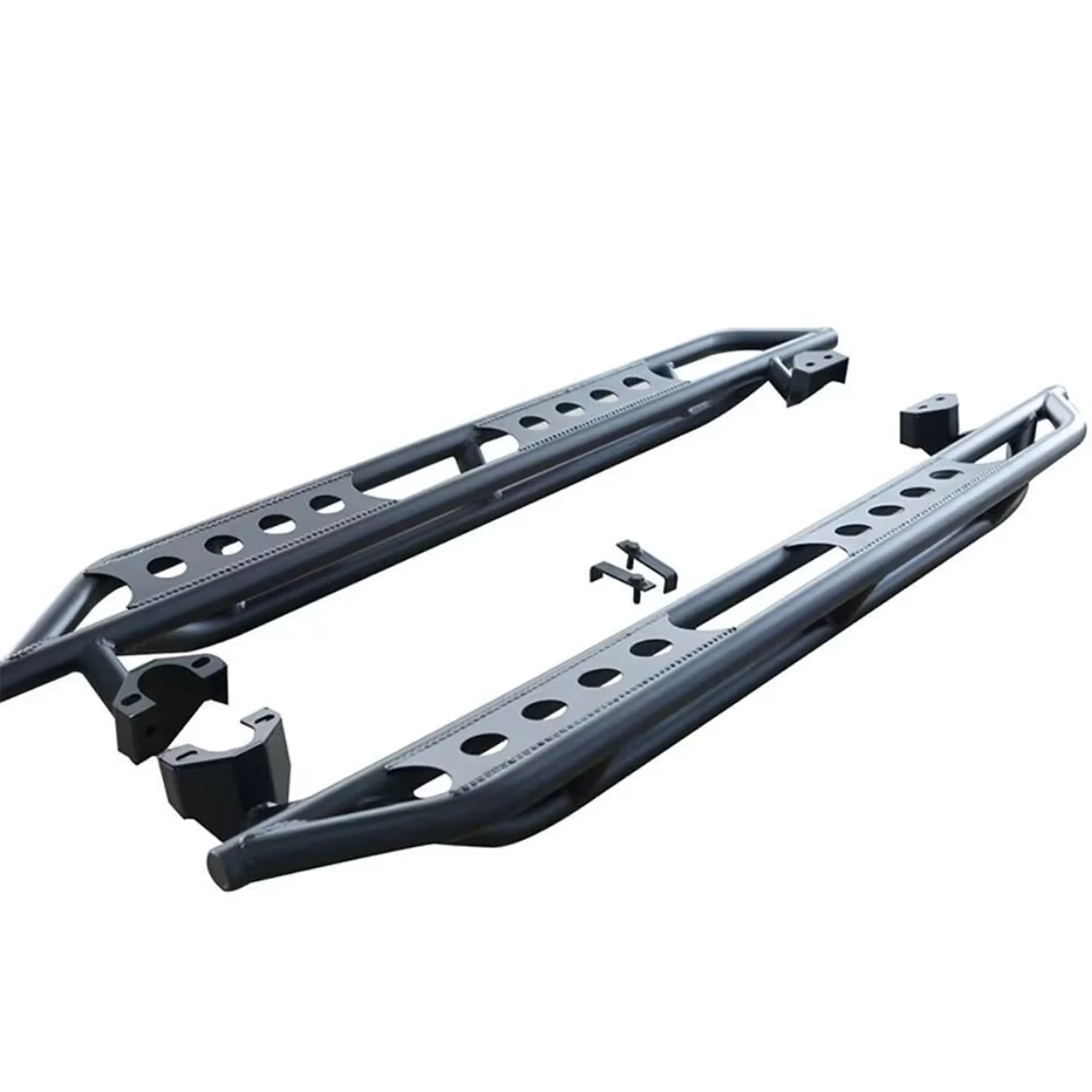 Lantsun J49 steel side step for jeep for wrangler JK 2 door running board