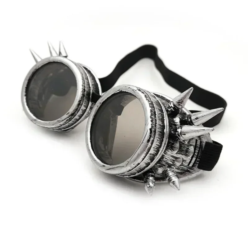 دراجة نارية ريترو Steampunk نظارات سائق القوطية النظارات الشمسية نظارات واقية زينة نماذج متعددة أداة تلبيس