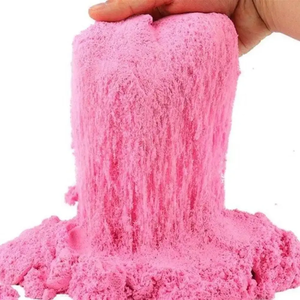 Modelli Spazio Sabbia Texture di cotone A flusso lento Sabbia a movimento lento Plastilina Argilla Kit fai da te Sabbia Montessori Gioco per bambini