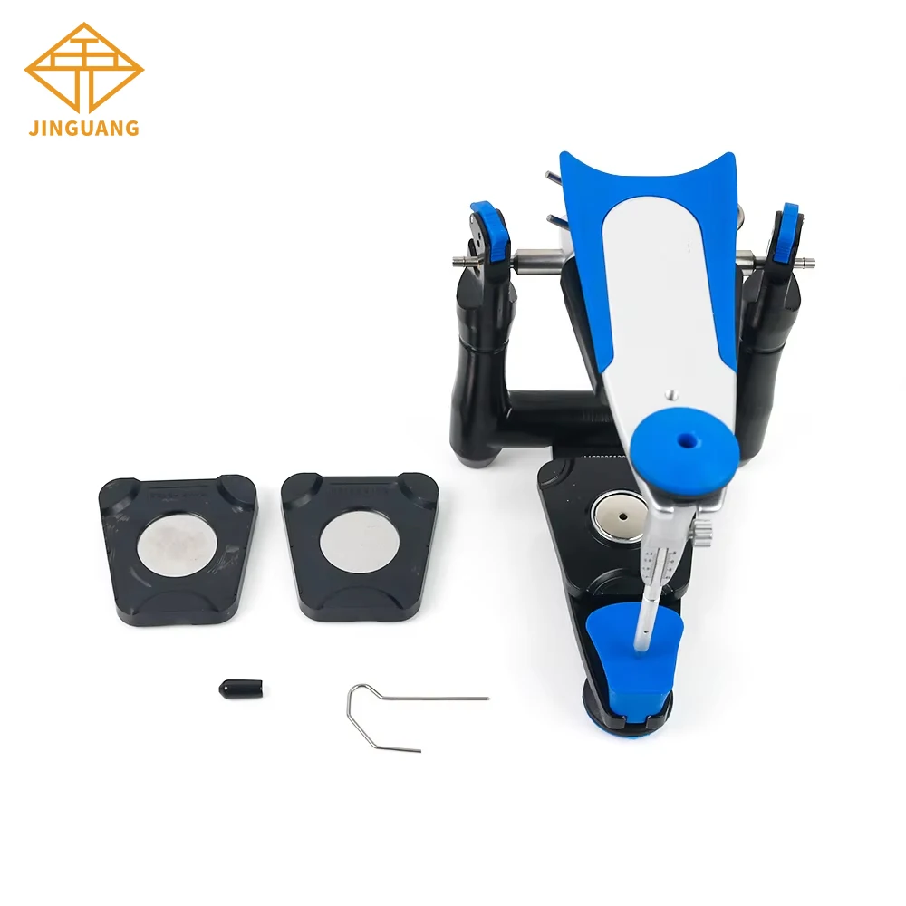 1 Set Dentallabor BN Modellsystem Halbverstellbarer Artikulator mit Magnetischer Montageplatte
