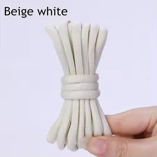 1Pair Oval Shoe Laces Half Round Athletic Shoelaces for Running Sneakers Laces Shoes Strings Durable without Fading Shoelace - Image 30