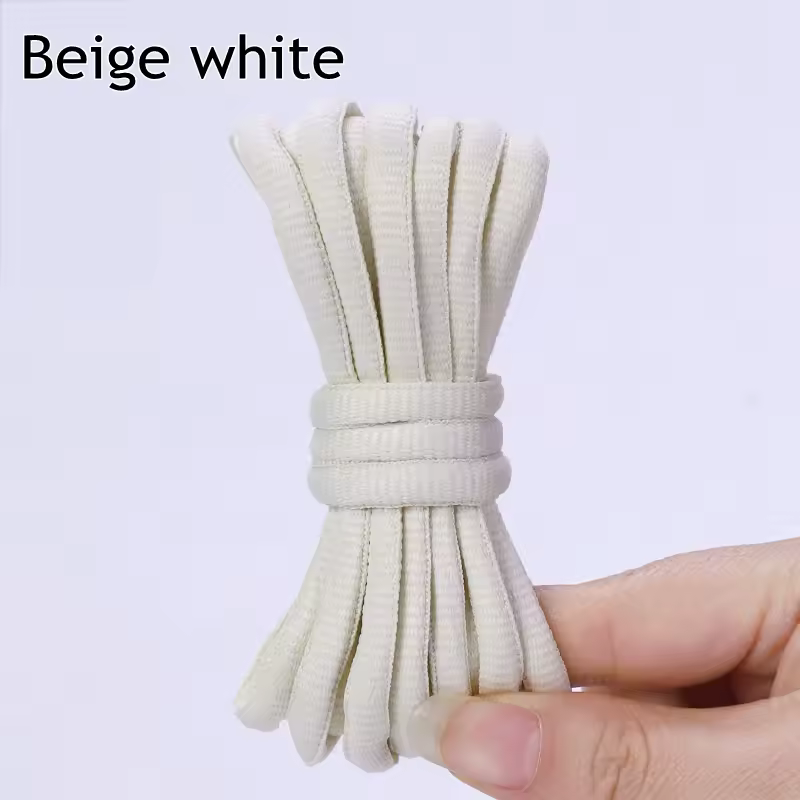 1Pair Oval Shoe Laces Half Round Athletic Shoelaces for Running Sneakers Laces Shoes Strings Durable without Fading Shoelace - Image 30