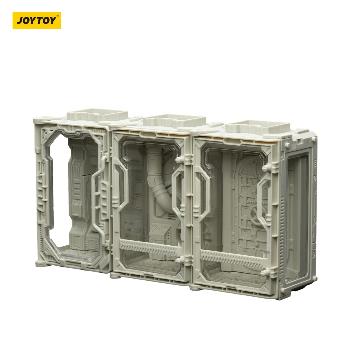 

[IN STOCK]JOYTOY 1/25 Action Figure Individual Soldier Hangar Display Case - Armor White A/ Ash Yellow B/Surge Yellow C Model