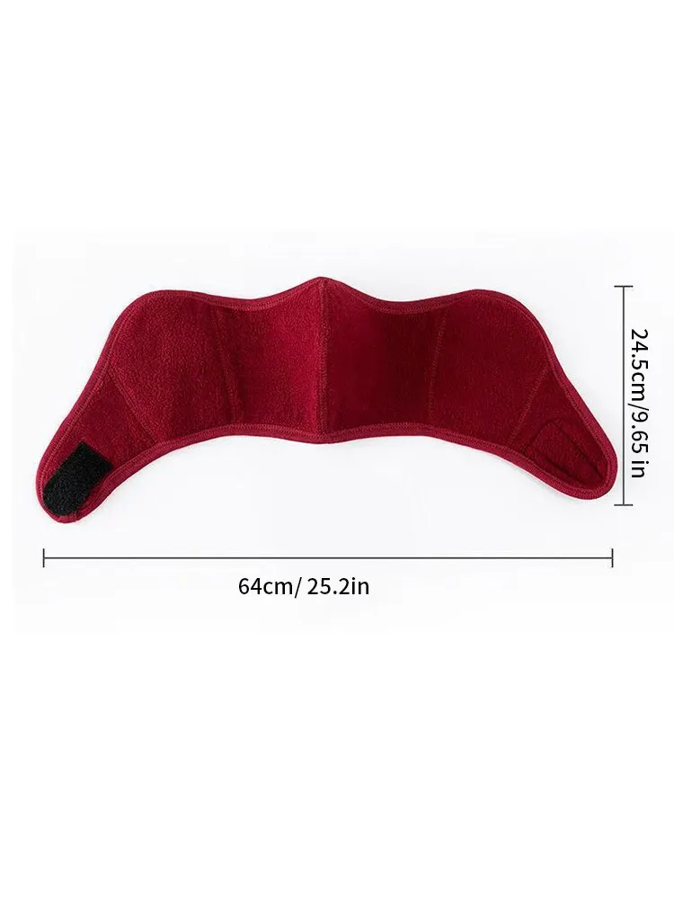 Masker telinga paket penuh pria dan wanita, masker hangat dingin beludru berbutir tebal untuk musim dingin