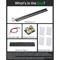 BVBV BIQU Panda Lux LED Light Bar Upgrade Kit High Brightness Lighting Magnetic Install for Bambulab P1/X1 3D Printer Parts