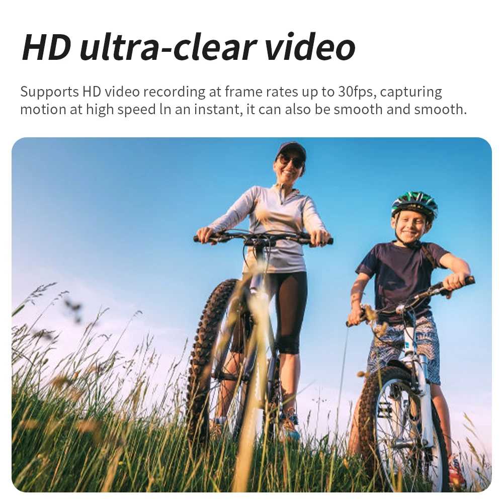 Imagem -04 - Câmera de Ação Portátil 4k Wifi Pocket Cam com 1.3 Screen Bicicleta Motocicleta Esporte dv ao ar Livre Impermeável Câmera Subaquática