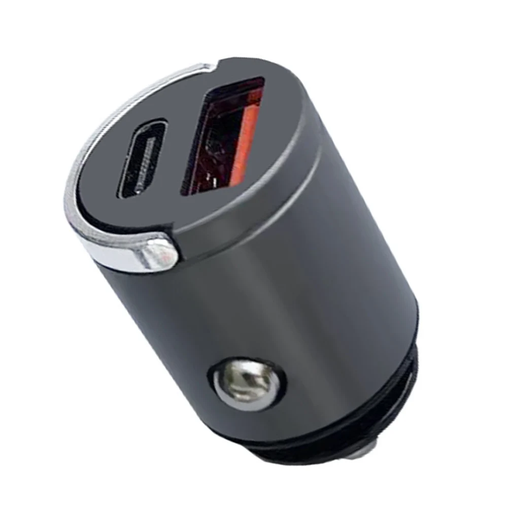 Car USB Charger with 100W Power Output and Integrated Hidden Mount for Unobstructed Dashboard Layout in Most Vehicles