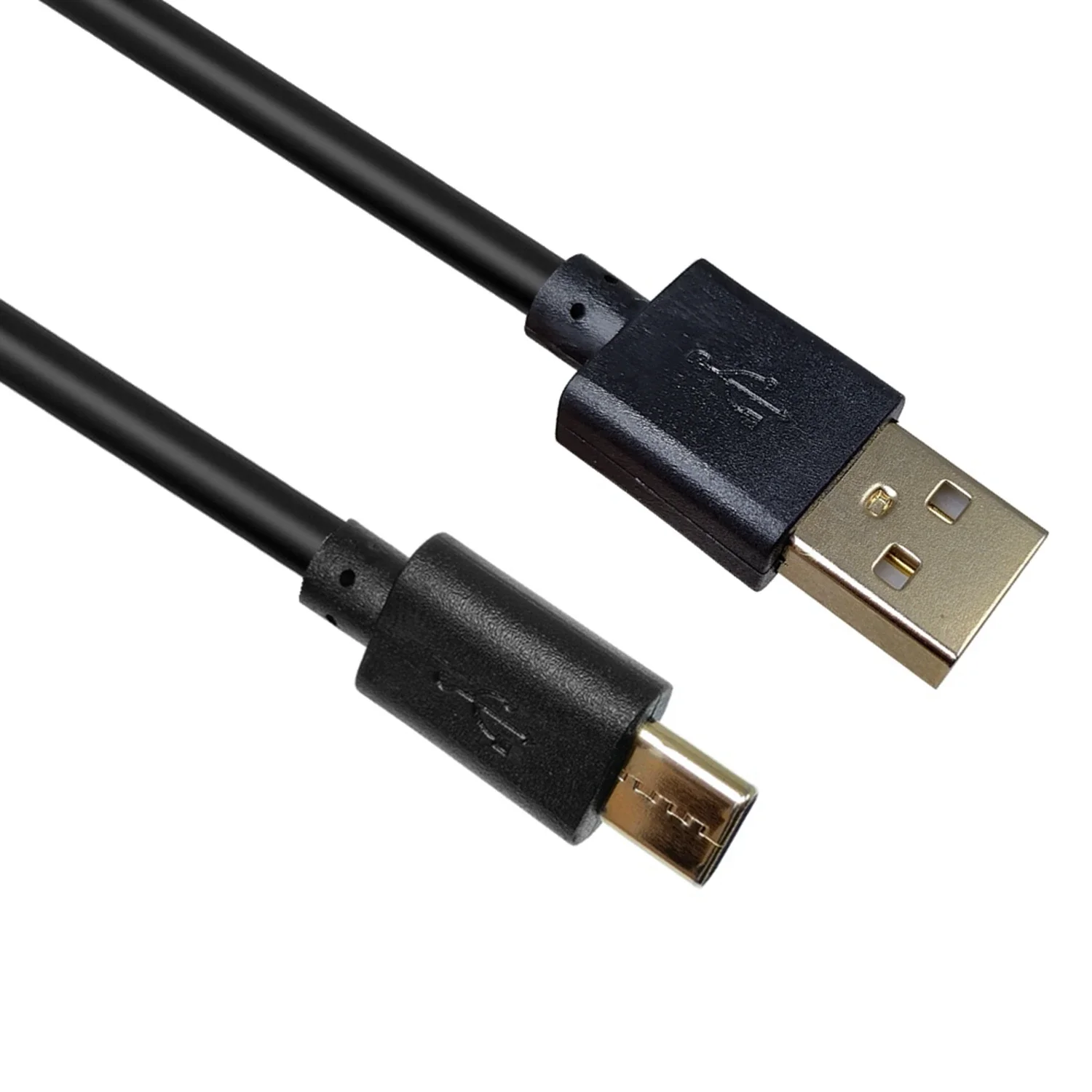 Double straight head USB 2.0 gold-plating to USB 3.1 C-type plug, right angle synchronous load converter cable, data cable, 10cm