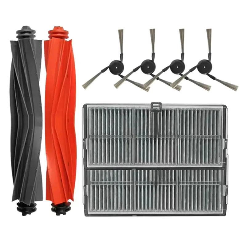 

IALJ-For Dreame X40 Pro Ultra Robot Vacuum Cleaner Accessories Main Side Brush Hepa Filter Replacement Parts