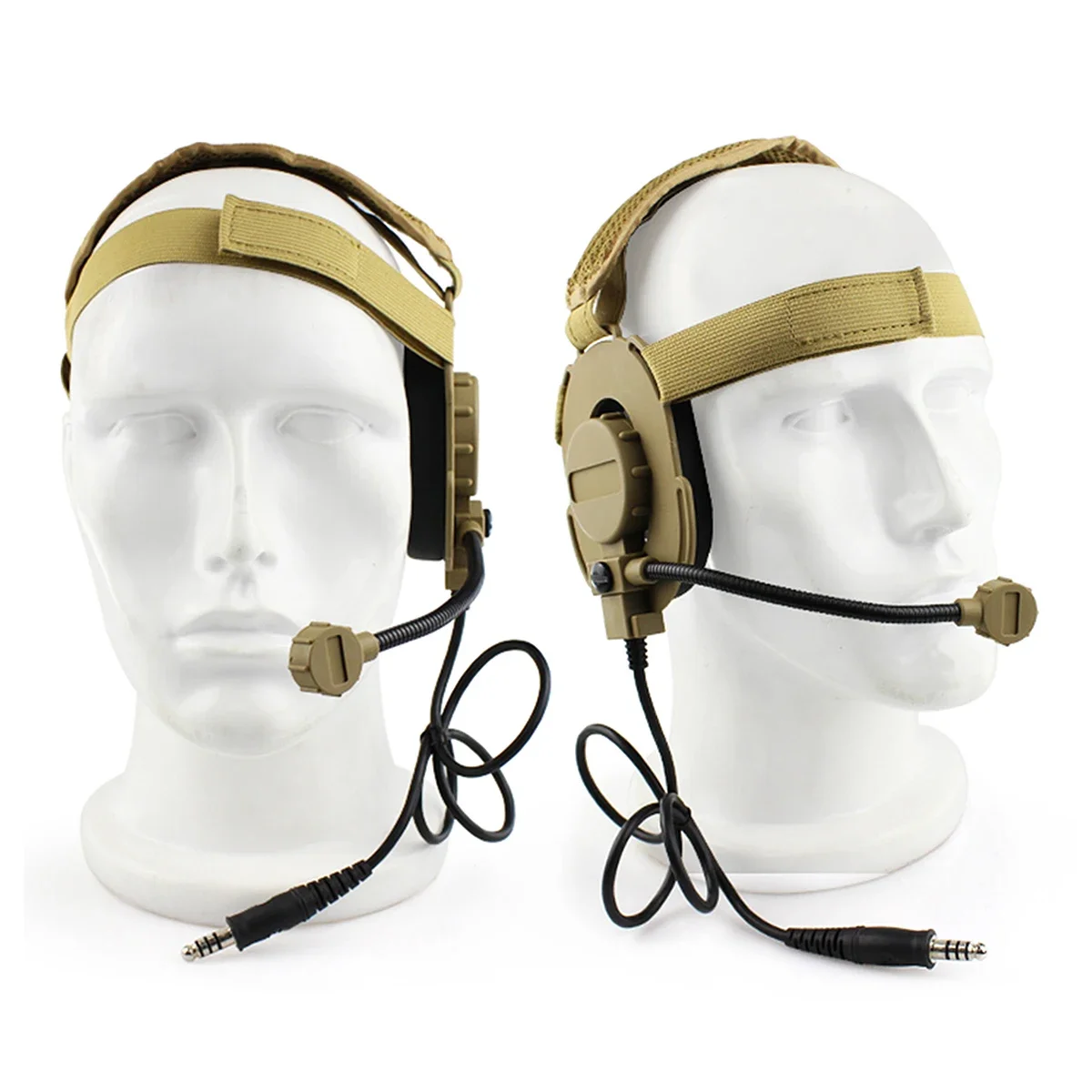 

Tactical Outdoor Shooting Communication Headphone Bowman Elite II Headset U94 PTT For Kenwood Baofeng UV-5R Radio Accessory