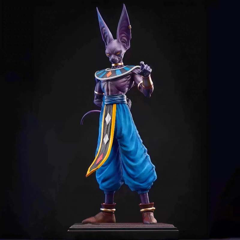 

Dragon Ball 53 см JT Beerus Большие Фигурки Модель Комплект GK Статуя Настольный Орнамент Аниме Периферийные Игрушки Мальчик Коллекционный Подарок