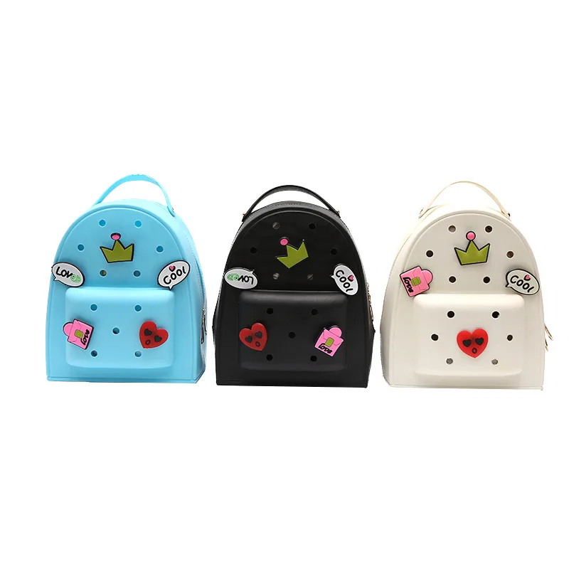 New Silicone Backpack Cartoon School Bag Backpack Ladies Backpack mochilas para mujer rugzakken sac femme sac a dos femme luxe