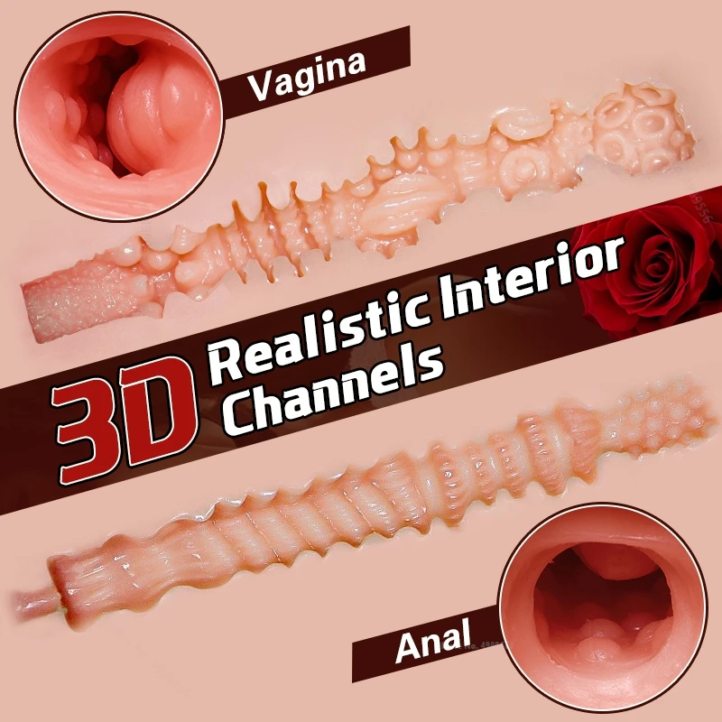 لعبة جنسية للاستمناء من السيليكون للرجال ، مهبل واقعي ، مؤخرة مثيرة ، مهبل جيب شرجي ، جهاز استمناء للذكور ، مستلزمات البالغين