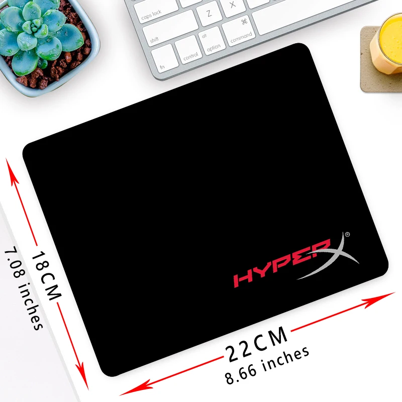 HyperX Gaming Keyboard Mouse Pad Kecepatan Besar Kantor Komputer Aksesori Meja Pad Anime Mousepad Pc Gamer Set untuk Hoonepad