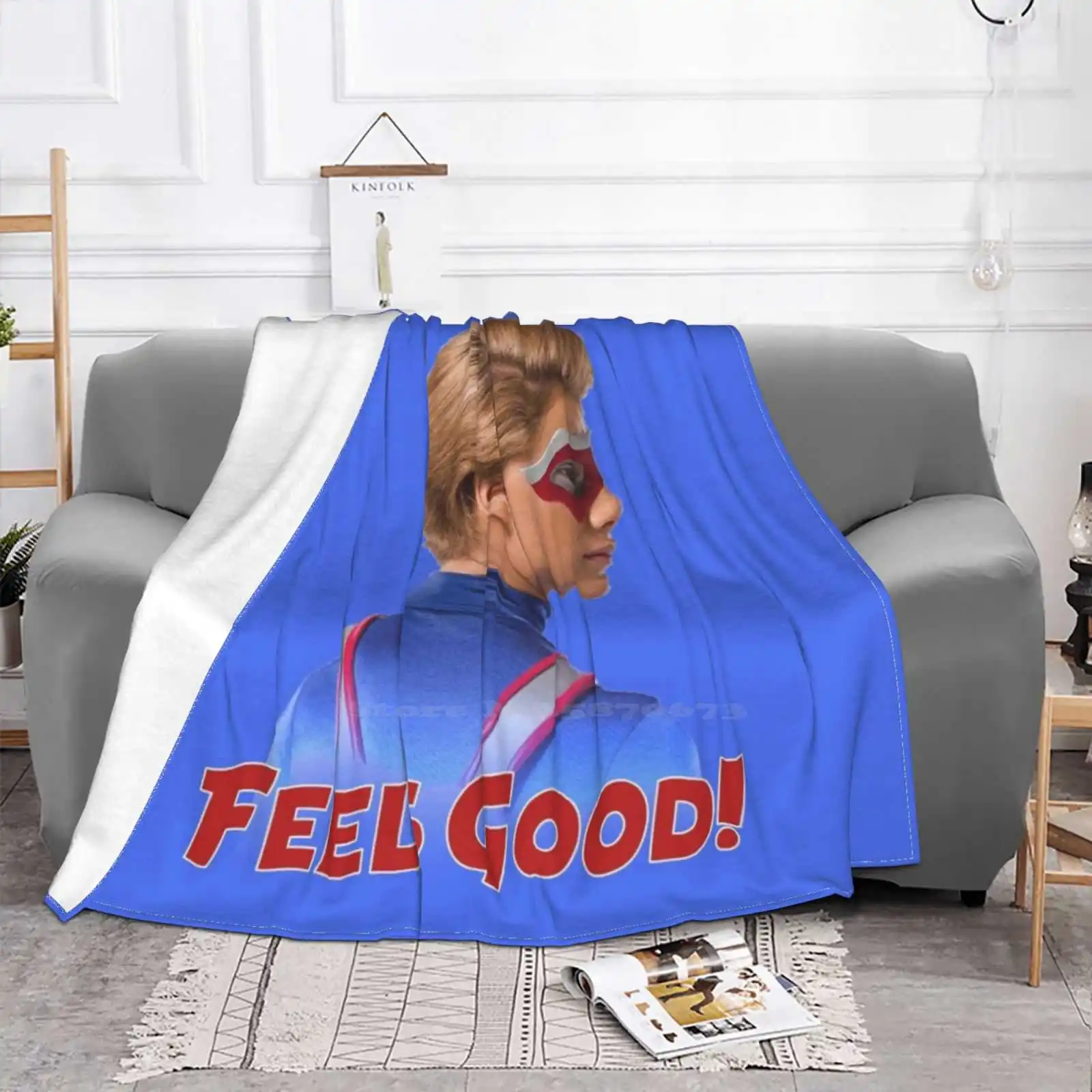 Feels Good! Soft Warm Throw Blanket Kid Danger Jace Norman Henry Danger Henry Hart