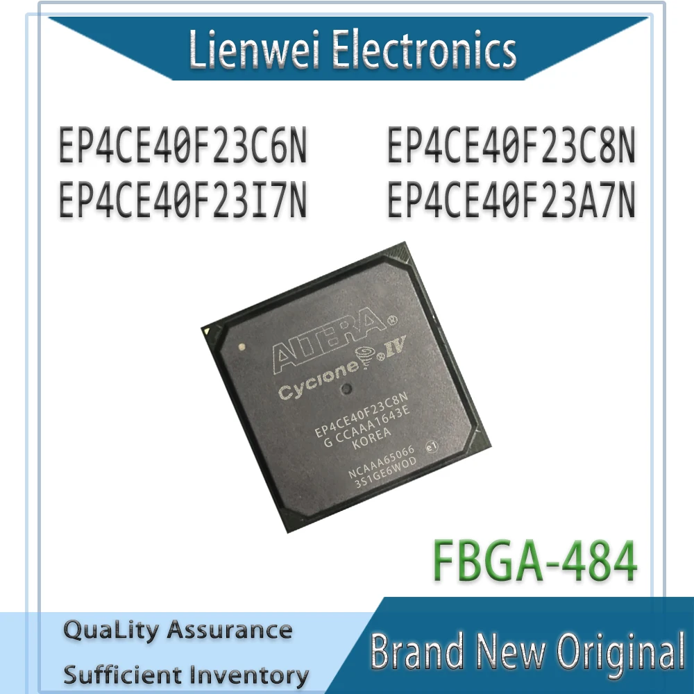 

100% New Original EP4CE40F23 EP4CE40F23C6N EP4CE40F23C8N EP4CE40F23I7N EP4CE40F23A7N EP4CE40 IC Chipset BGA-484