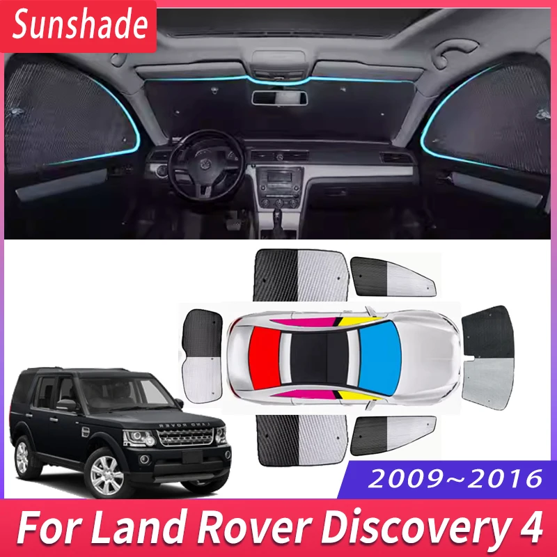 

Автомобильный солнцезащитный козырек для Land Rover Discovery 4 LR4 2009 ~ 2016 теплоизоляция солнцезащитный козырек для лобового стекла автомобильные аксессуары