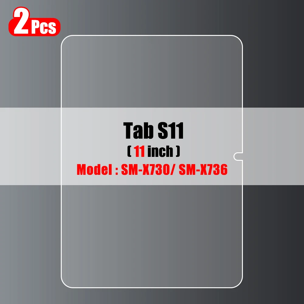 2 STKS Gehard Glas Screen Protector voor Samsung Galaxy Tab S11 Ultra S10 Fe Plus Tab S10 Lite A11 Plus A9 A11 + A9 + Film