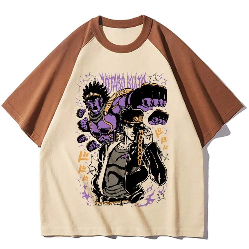 Jojo’s Bizarre Adventure top tees teen jojifuku cutecore baddie t shirt funny y2k aesthetic