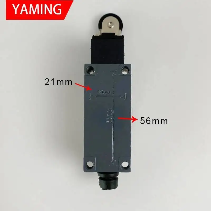 Wyłącznik krańcowy TZ-8108 5A 250VAC obrotowy chwilowy z resetem, regulowany, z rolkową dźwignią, wodoodporny, styki mosiężne TZ-8104