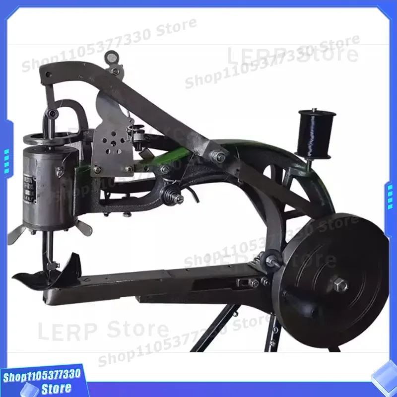 High Speed Manual Shoe Repair Machine Hand Crank Industrial Lockstitch Sewing Device For Footwear Remodeling And Leather