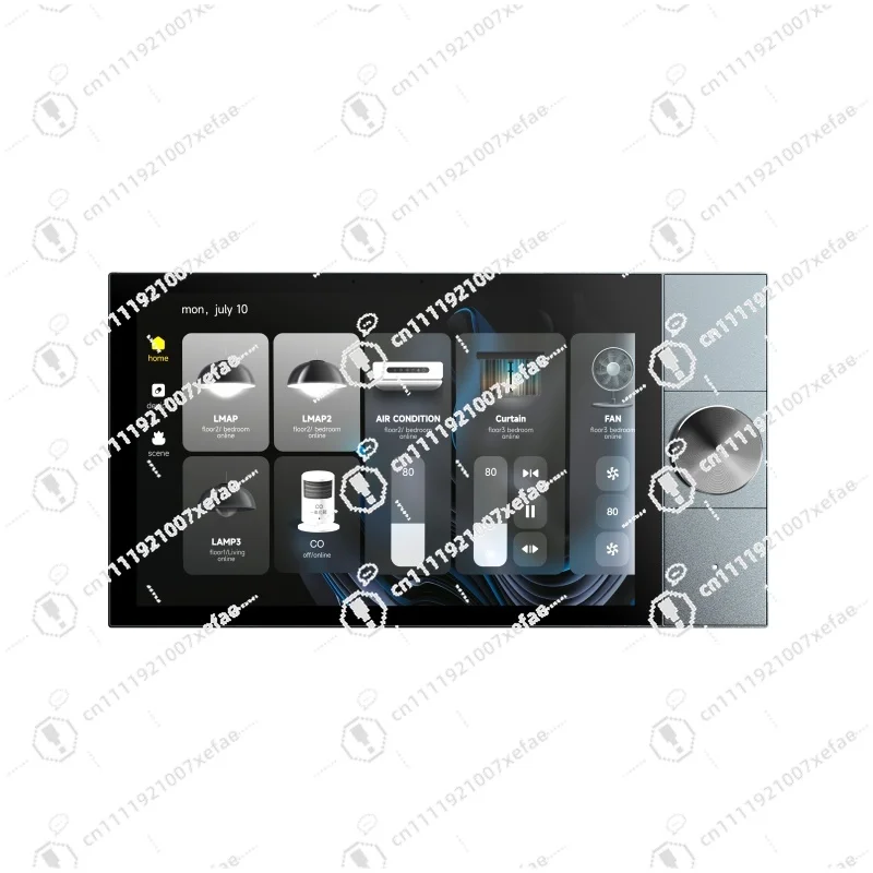 Smart Home Control System 10-inch IPS Android Operating System Large Touch Screen Smart Home Kit System