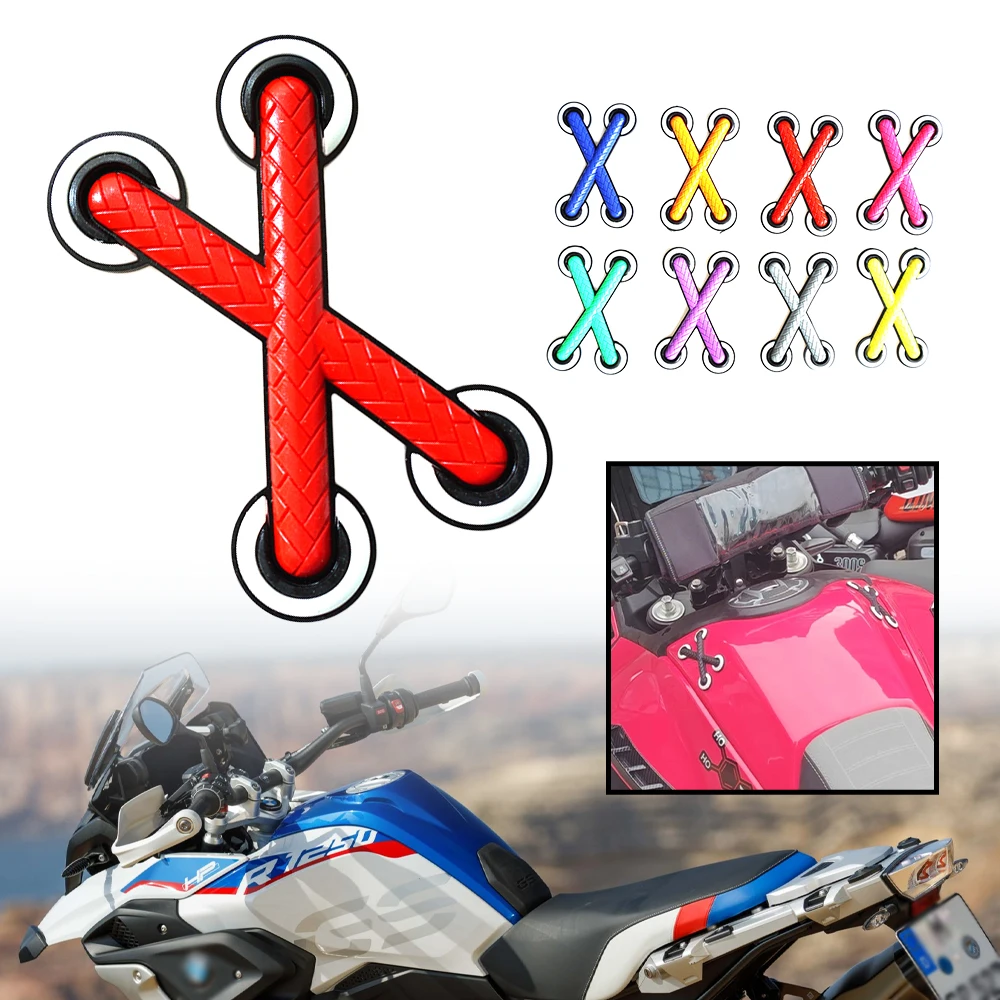 

Fit For BMW R1250GS R1200GS LC ADV Motorcycle Accessories Body Scratch Decoration Decal Universal 3D Creative Shoelaces Sticker